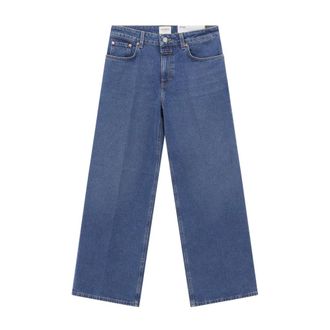 Closed Closed, Straight Jeans, female, Blue, Size: W31 L32 Wide Fit Jeans