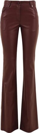 Aniye By Carly Pants - Dames - Wijde Broeken - Bruin - XS - Polyester - Broeken