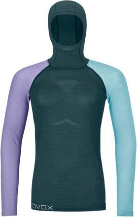 Ortovox 120 Comp Light Hoody Merinounterwäsche für Damen | blau