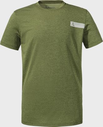 Sch&ouml;ffel Funktionsshirt SCH&Ouml;FFEL Urban CIRC T Shirt Style Baguio MNS, Herren, Gr. 56, gr&uuml;n (6737, gr&uuml;n), Oberstoff: 100% Polyester, Rundhals, Shirts Funktionss