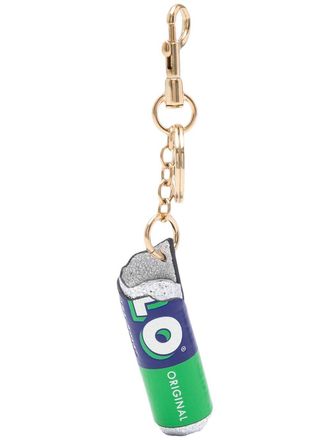 Anya Hindmarch Portachiavi Polo Mint - Blu