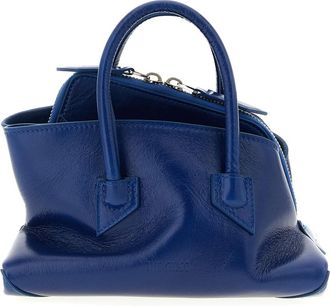 The Attico Dames, Tassen, Blauw, Maat: ONE Size Leer