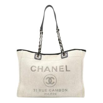 Chanel Pre-owned Vintage Tote Bag - Pre-owned - Mujer - Beige - ONE SIZE