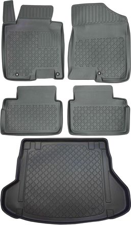 OEM Juego De Alfombrillas Para Coche Y Maletero Para Hyundai I30 Ii Cw Hatchback (de Julio De 2012 A Junio De 2017)