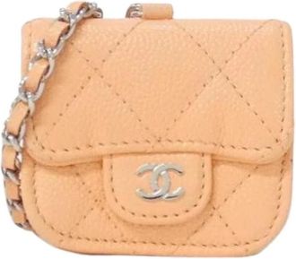 Chanel Pre-owned Mini Bags, female, Pink, Size: ONE SIZE Pre-owned Vintage Mini Shoulder Bag