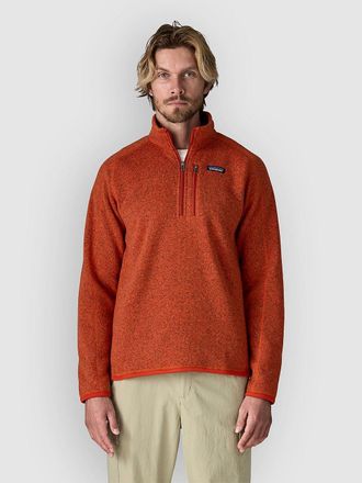 Patagonia Better 1/4 Sweatjacke orange