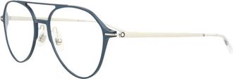 Montblanc Mens Mb0195o 55Mm Optical Frames