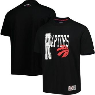 Tommy Jeans Mens Tommy Jeans Black Toronto Raptors Mel Varsity T-Shirt at Nordstrom, Size X-Large