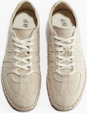 H&M Espadrille-Sneaker - Hellbeige
