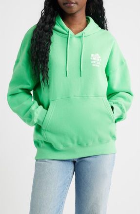 Rip Curl Surf Puff Heritage Hoodie Pullover in Green Hawaii at Nordstrom, Size X-Small