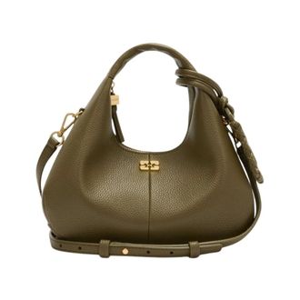 Ganni Donna, Borse, Verde, Taglia unica, new