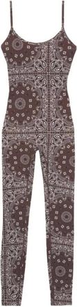 Arizona Love Tuta da Yoga - - Jumpsuits & Playsuits - Donna - Marrone - XS