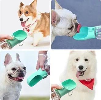 OEM Botella De Agua Xl Para Perros De 500 Ml - Botella Deportiva/botella - Botella Para Beber Para Perros/gatos/mascotas - Azul