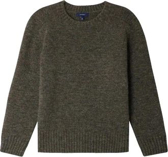 SOEUR Envie Pullover - Dames - Ronde hals truien - Grijs - S - Wol - Truien & Vesten