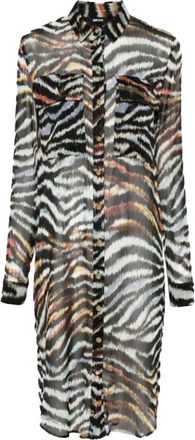 Just Cavalli Camicia - Dames - Shirt Kleedjes - Veelkleurig - M - Kleedjes