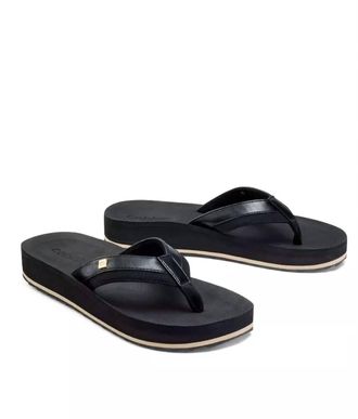 Cobian Reya Rise Flip Flops In Black