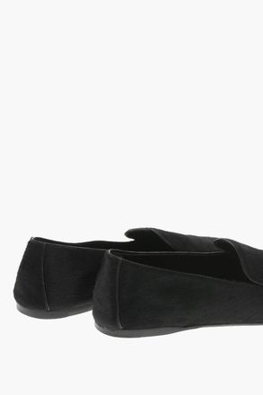 Khaite Pony Hair Loafers MONROE Khaite
