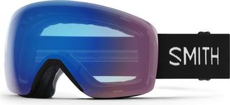 Smith Skyline 215mm ChromaPop Snow Goggles in Black /Chromapop Storm Rose at Nordstrom