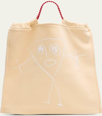 Plan C Pili and Bianca Shopping Tote Bag