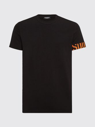 Dsquared2 T-shirt in cotone con logo Dsquared2
