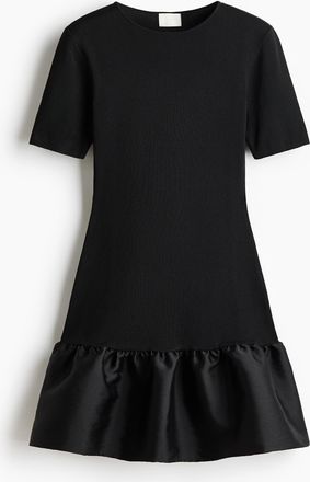 H&M Strickkleid - Schwarz