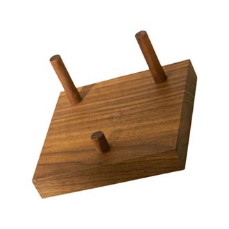 OEM Soporte De Madera Grande Para Rocas De Granja