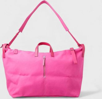 Jacquemus Womens Jacquemus Weekend Le Sac A Linge Dark Pink - Size: O/S