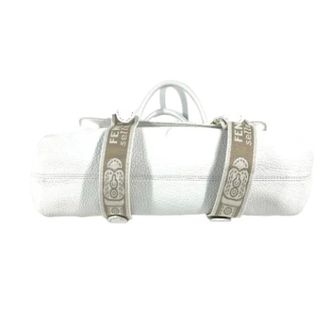 Fendi Pre-owned Vintage Schoudertote Tas - Dames - Pre-owned - Wit - Maat: ONE Size Leer
