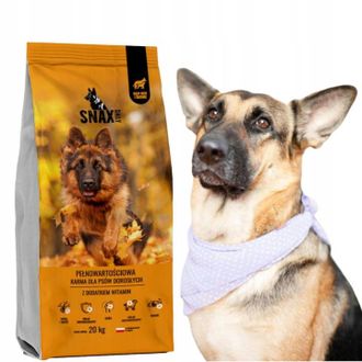 OEM Alimento Diario Saludable Snax Para Perros Pastores Dorados, 20 % De Carne Con Vitaminas, 10 Kg