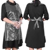OEM Paquete De 100 Delantales Desechables Impermeables De Polietileno Para Mujeres, Hombres, Cocina, Restaurante, Panader&iacute;a, Florister&iacute;a, Tienda, Transpar