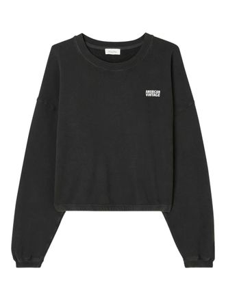 American Vintage Izubird long-sleeves sweatshirt - Black