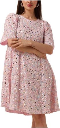 Y.A.S Yasprima SS Jurk - Dames - Korte kleedjes - Veelkleurig - XS - Polyester - Kleedjes