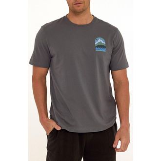 Threads 4 Thought Rise & Fall Cotton Blend Graphic T-Shirt in Quarry at Nordstrom, Size Xx-Large