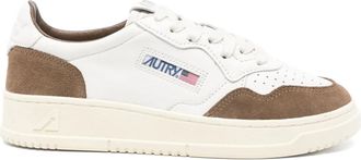 Autry Ademende rubberen zool sneakers - Dames - Sneakers - Wit - 36 EU - Leer - Schoenen