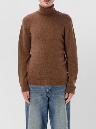 Roberto Collina wool camel turtleneck jumper