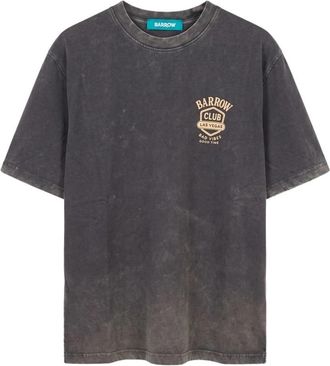 Barrow Jersey T-shirt - Heren - T-shirts - Zwart - M - Katoen - Tops