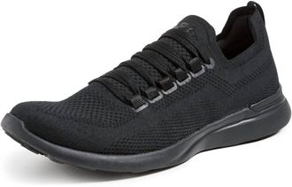Athletic Propulsion Labs Mens Techloom Breeze Shoe In Black/black