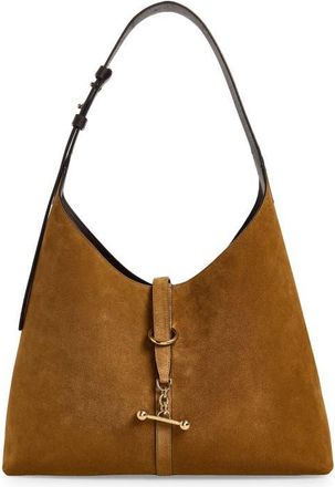 Strathberry Maxi Kite Hobo Bag in Toffee/espresso at Nordstrom