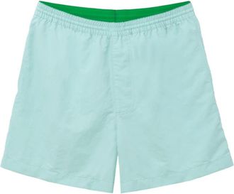 Bottega Veneta Turquoise Nylon Strand Boxer Shorts - Heren - Strandmode - Blauw - XL - Nylon - Badmode