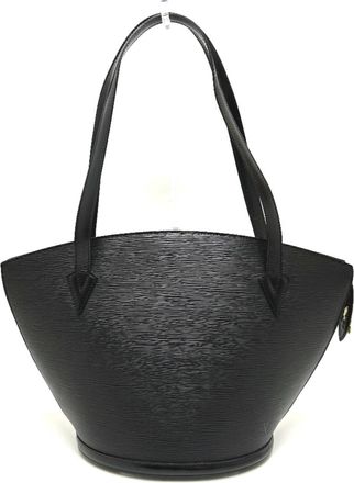Louis Vuitton Black Noir Epi Leather Tote Bag (Pre-Owned)