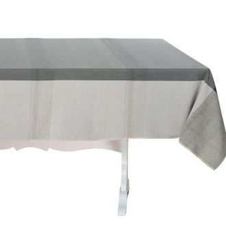 Sustainable Threads Ecoloom Handwoven Cotton Tablecloth in Moonbeam - 60X90 at Nordstrom