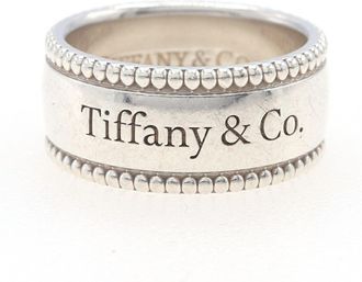 Tiffany & Co. Silver Sterling Silver 925 Band Ring (Pre-Owned)
