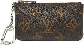 Louis Vuitton Brown Pvc Leather Coin Purse/Coin Case (Pre-Owned)