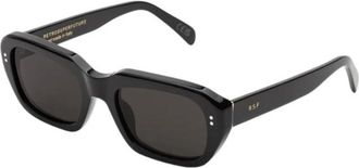 Retro Superfuture Sunglasses, unisex, Black, Size: 54 MM Black Sunglasses W24 Miles