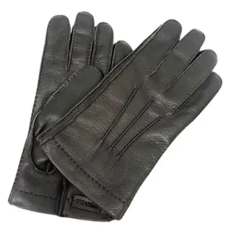 Prada Pre-owned Accessories, male, Brown, Size: ONE SIZE Pre-owned Cashmere Short Gloves