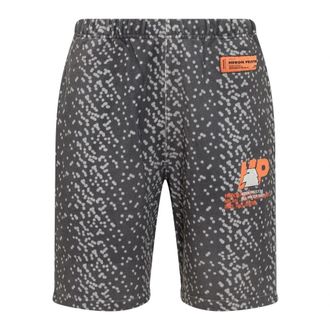 Heron Preston Polka Dot Sweat Shorts - Heren - Korte Broeken - Zwart - XS - Katoen - Korte Broeken