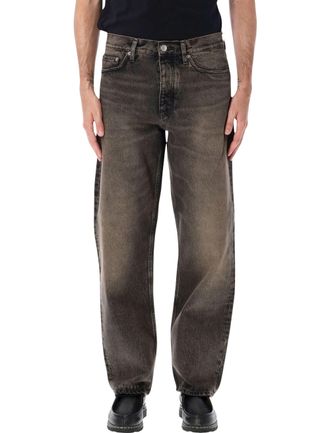 Sunflower Dirty Tint Organic Cotton Vintage Twisted Seams Loose Jeans
