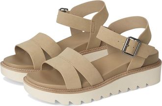 Mia Jovie Womens Sandals Sand : 8.5 M, Faux Leather