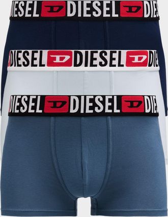 Diesel Men & apos;s Damien Multicolor DCore 3-Pack Boxer Briefs
