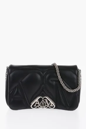Alexander McQueen Borsa SEAL Trapuntata con Tracolla Removibile Alexander McQueen